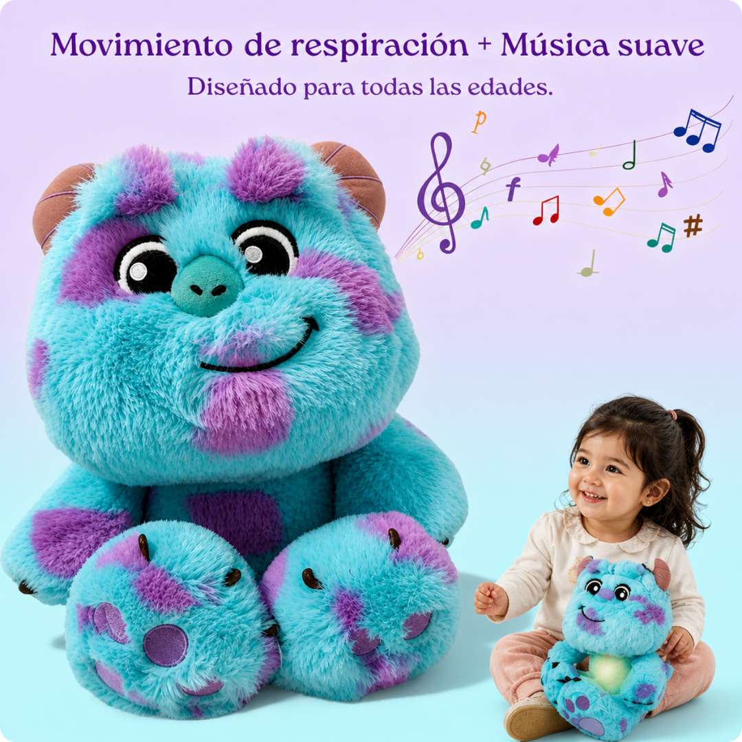 James - Peluche con Respiración Relajante Para Calmar la Ansiedad